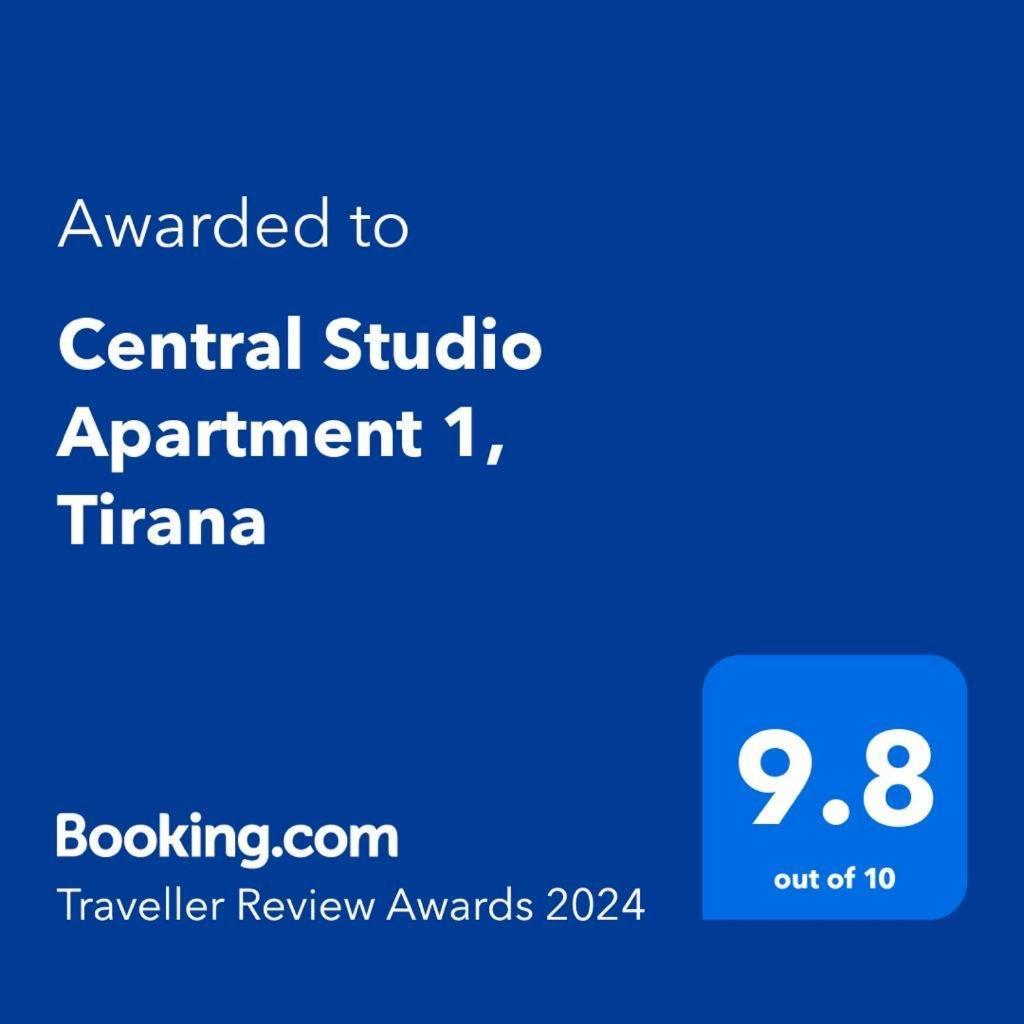 Central Studio Apartment 1, Tirana Exteriér fotografie